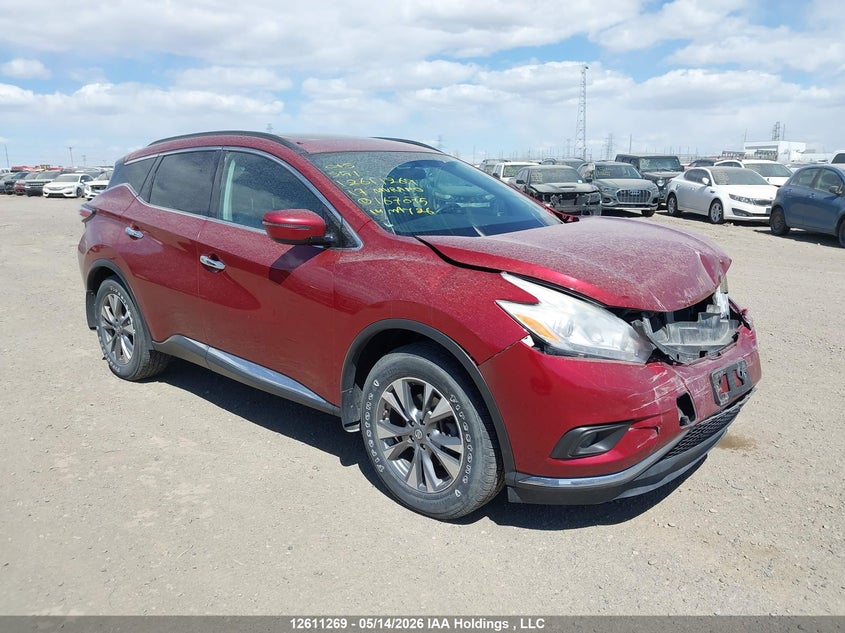 2017 Nissan Murano Platinum/Sl/Sv VIN: 5N1AZ2MH8HN167075 Lot: 12611269