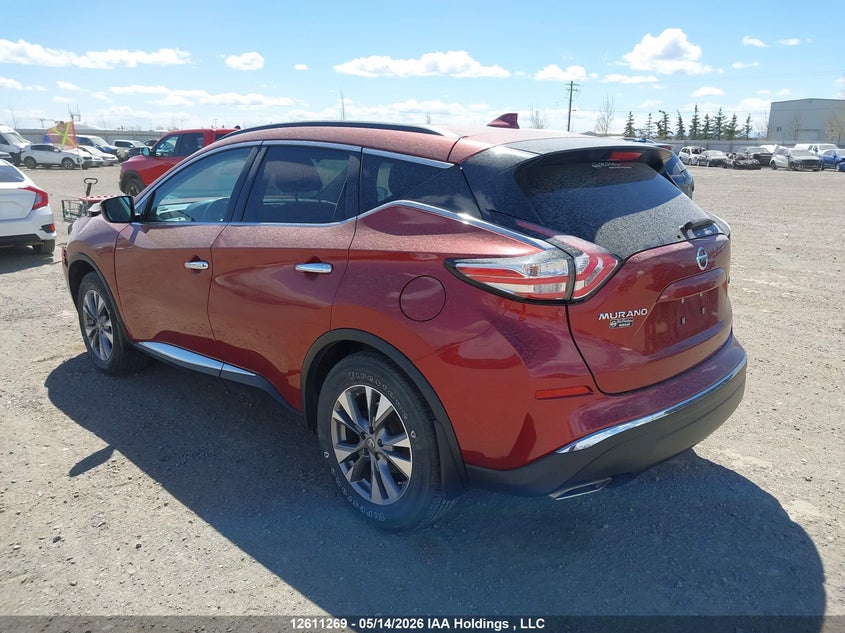2017 Nissan Murano Platinum/Sl/Sv VIN: 5N1AZ2MH8HN167075 Lot: 12611269