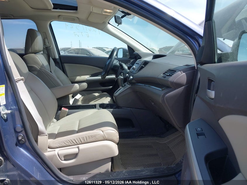 2012 Honda Cr-v 2.4 Cr-V Ex-L blue Lot 111012611329 Vin 2HKRM4H79CH104028