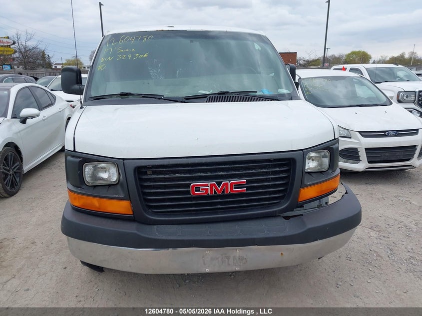 2017 GMC Savana 2500 Work Van VIN: 1GTW7BFF8H1329306 Lot: 12604780X