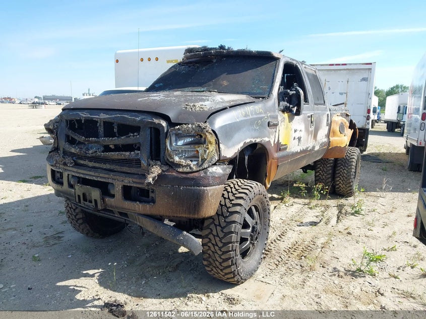2006 Ford F350, Зовнішня пожежа, IAAI, VIN 1FTWW31P36EB56468 — фото 2