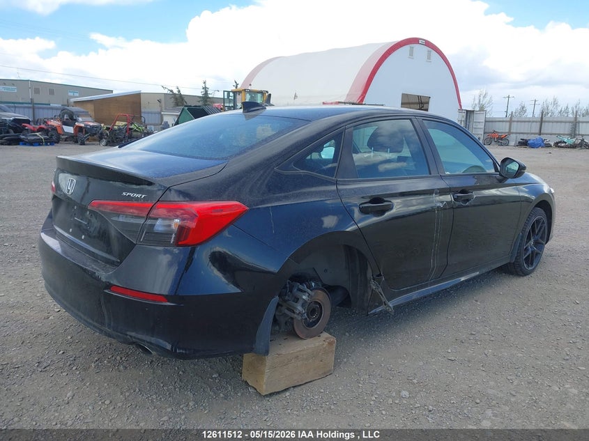 Vin: 2hgfe2f51nh105709, lot: 3010031, honda civic sport 20224