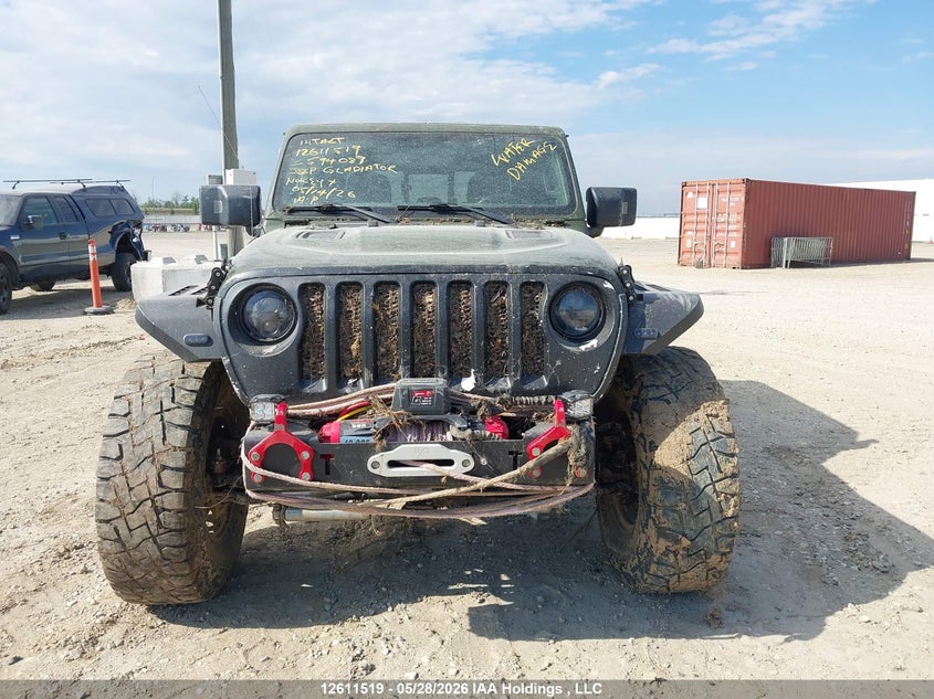 2021 JEEP GLADIATOR PICKUP 3.0L V-6 DI, DOHC, TURBO, 260HP