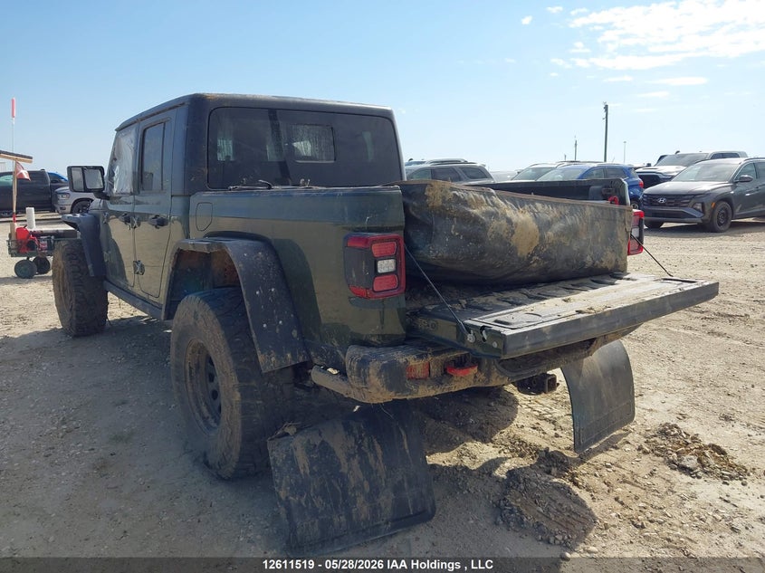 2021 JEEP GLADIATOR PICKUP 3.0L V-6 DI, DOHC, TURBO, 260HP
