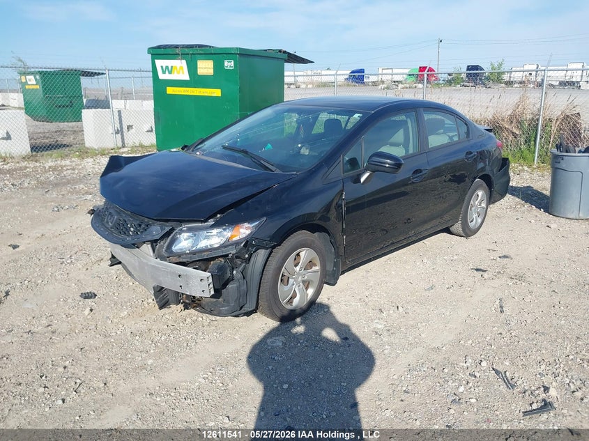 Vin: 2hgfb2f43eh046615, lot: 3010060, honda civic lx 20142