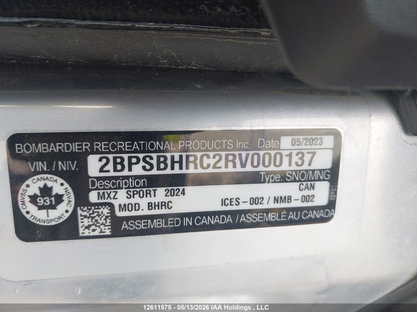 2024 OTHER SKIDOO SKIDOO. N/A N/A