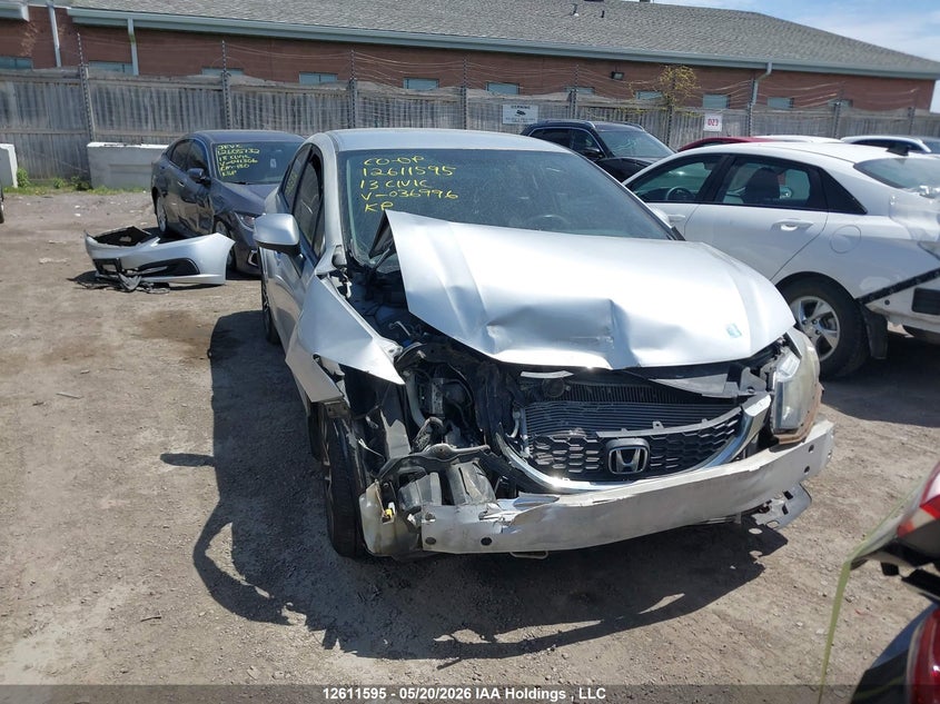 2013 Honda Civic Lx VIN: 2HGFB2F44DH036996 Lot: 12611595