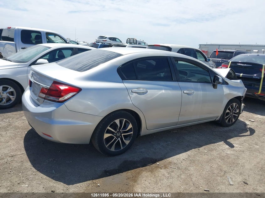 2013 Honda Civic Lx VIN: 2HGFB2F44DH036996 Lot: 12611595