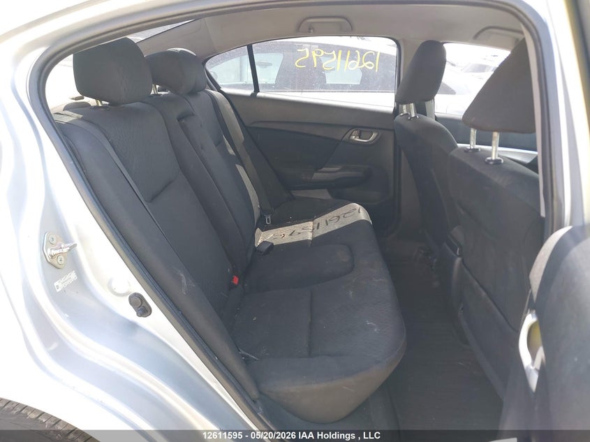 2013 Honda Civic Lx VIN: 2HGFB2F44DH036996 Lot: 12611595