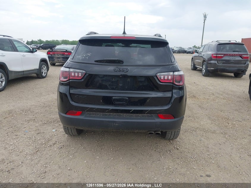 2020 Jeep Compass 2.4 Upland black Lot 111012611596 Vin 3C4NJDAB8LT106892
