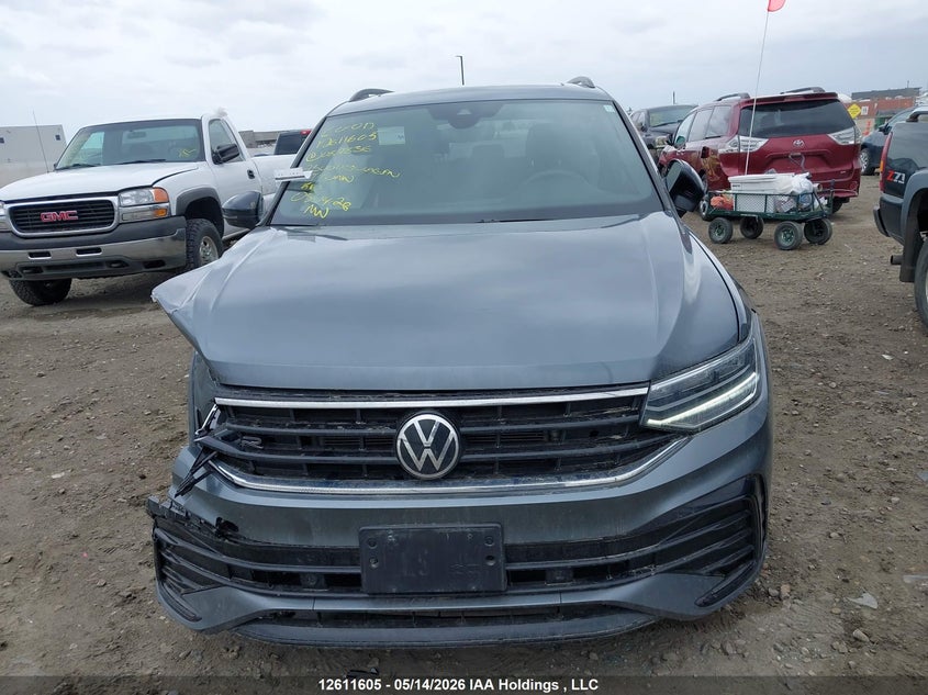 2023 Volkswagen Tiguan VIN: 3VV8B7AX9PM089836 Lot: 12611605