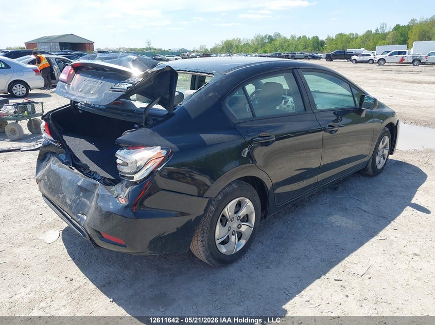 Vin: 2hgfb2f44eh028382, lot: 3010162, honda civic lx 20144