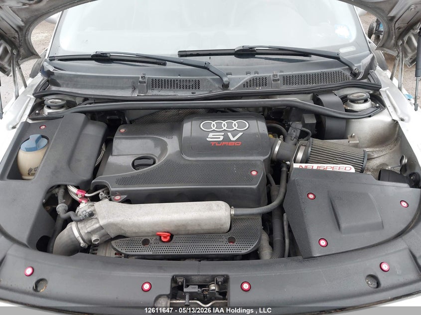 2000 Audi Tt VIN: TRUTC28N2Y1001176 Lot: 12611647