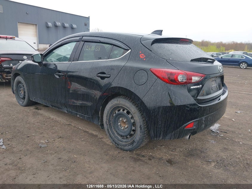 Vin: jm1bm1m31e1180551, lot: 3010209, mazda 3 grand touring 20143
