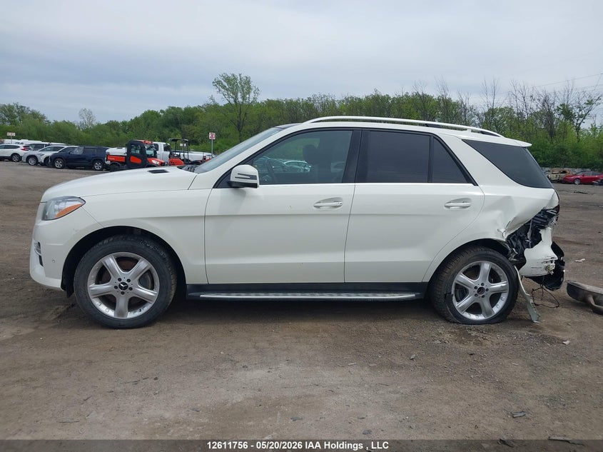 2013 Mercedes-Benz Ml 350 Bluetec 4Matic VIN: 4JGDA2EB4DA136924 Lot: 12611756