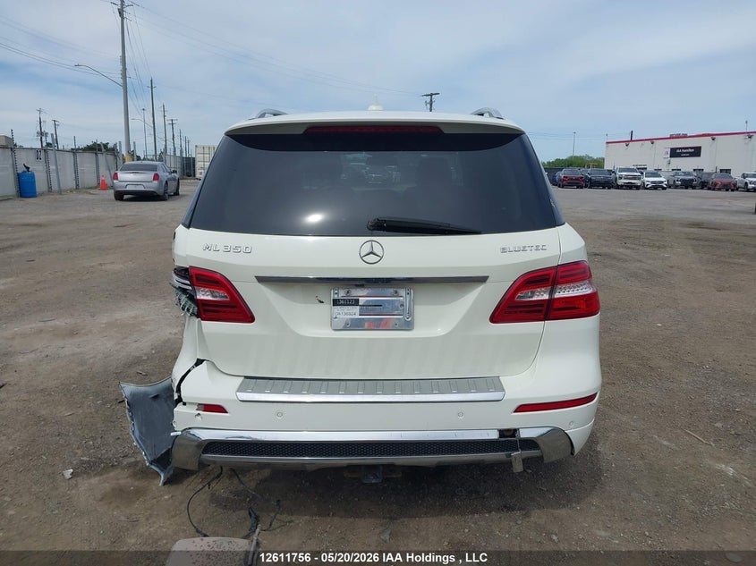 2013 Mercedes-Benz Ml 350 Bluetec 4Matic VIN: 4JGDA2EB4DA136924 Lot: 12611756