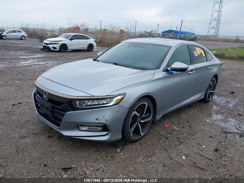2019 Honda Accord Sport, Repossession, IAAI, VIN 1HGCV1F35KA802855 — photo 2