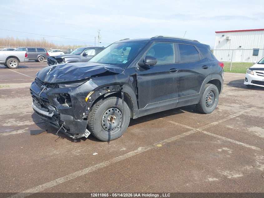 Vin: kl79mrsl2pb154907, lot: 3010415, chevrolet trailblazer lt 20232