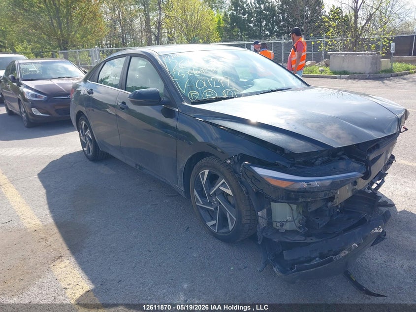 Vin: kmhln4dg8su011249, lot: 3010420, hyundai elantra 2025 img_1
