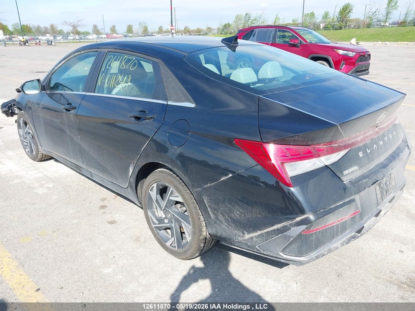 Vin: kmhln4dg8su011249, lot: 3010420, hyundai elantra 20253