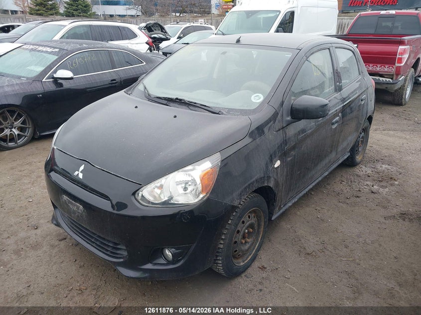 2014 Mitsubishi Mirage, Possible Mechanical, IAAI, VIN ML32A4HJ5EH011324 — photo 2