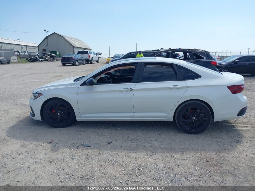 2025 Volkswagen Jetta VIN: 3VWSX7BU4SM076086 Lot: 12612007