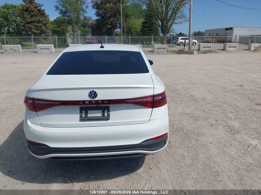 2025 Volkswagen Jetta VIN: 3VWSX7BU4SM076086 Lot: 12612007