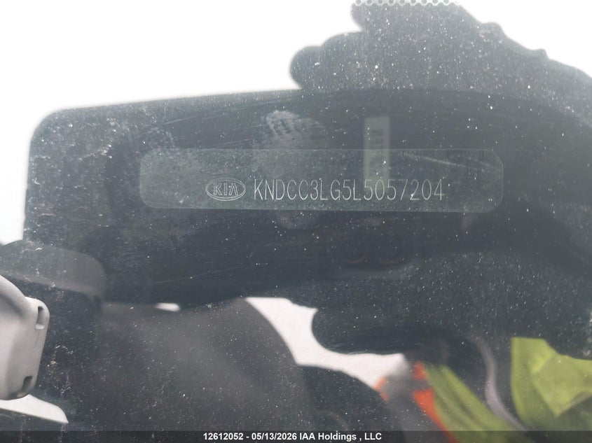 2020 Kia Niro Ev Ex VIN: KNDCC3LG5L5057204 Lot: 12612052
