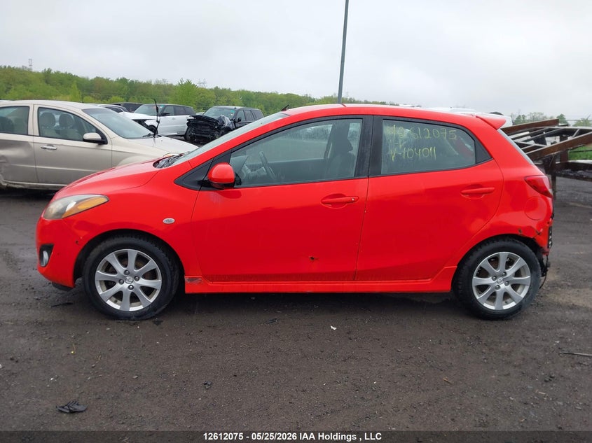 2011 Mazda Mazda2 VIN: JM1DE1HY0B0104011 Lot: 12612075