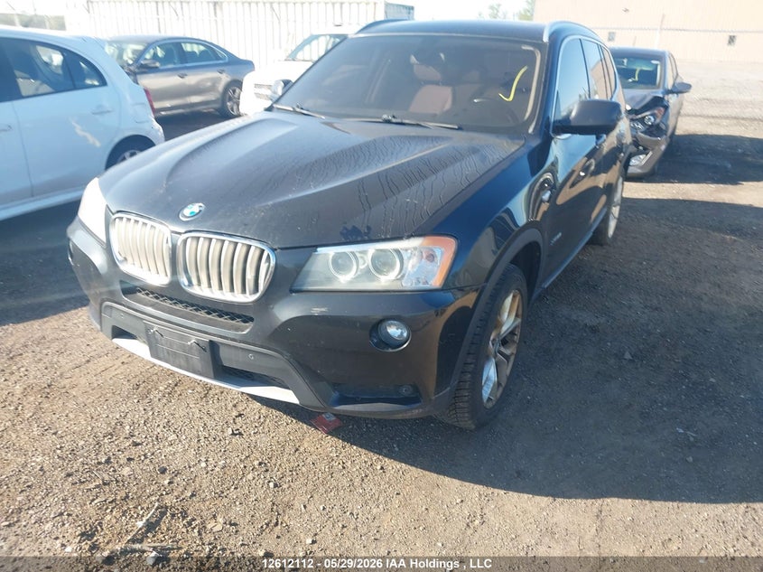 2013 BMW X3, Right Side, IAAI, VIN 5UXWX9C57D0A26734 — photo 2