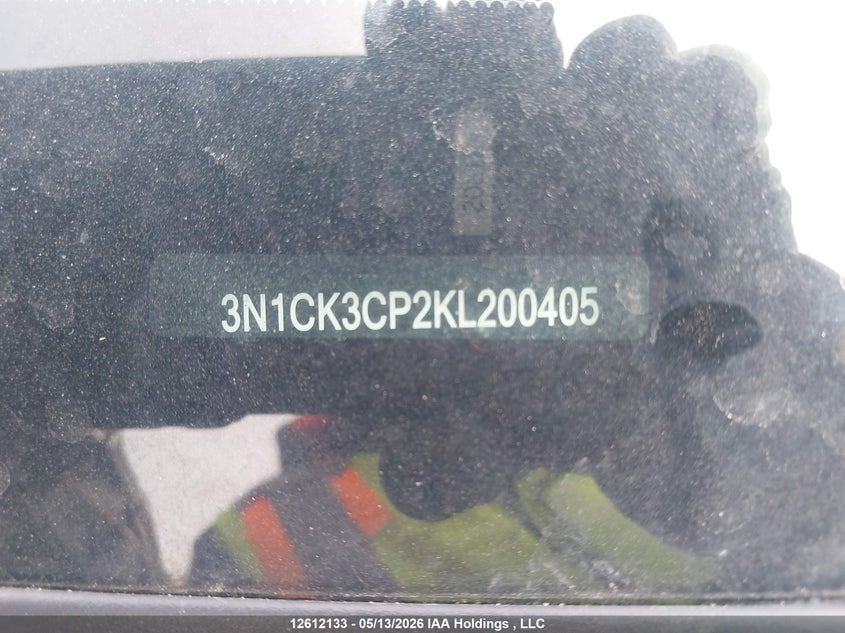 2019 Nissan Micra VIN: 3N1CK3CP2KL200405 Lot: 12612133