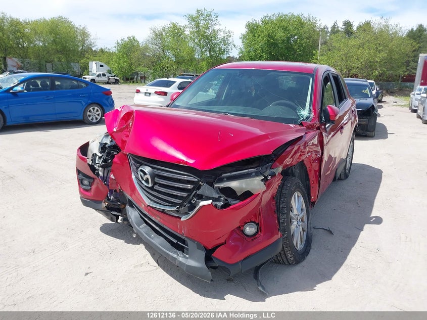 Vin: jm3ke4cy2g0613726, lot: 3010729, mazda cx-5 touring 20162