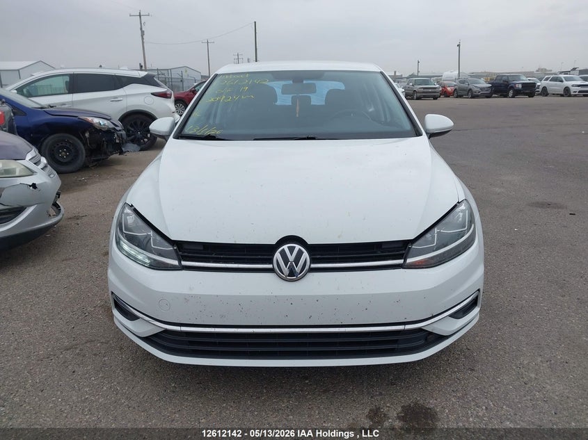 2019 Volkswagen Golf S/Se VIN: 3VWG57AU6KM020924 Lot: 12612142