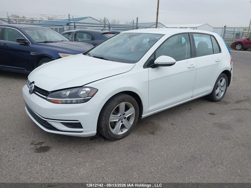 Vin: 3vwg57au6km020924, lot: 3010736, volkswagen golf s/se 20192
