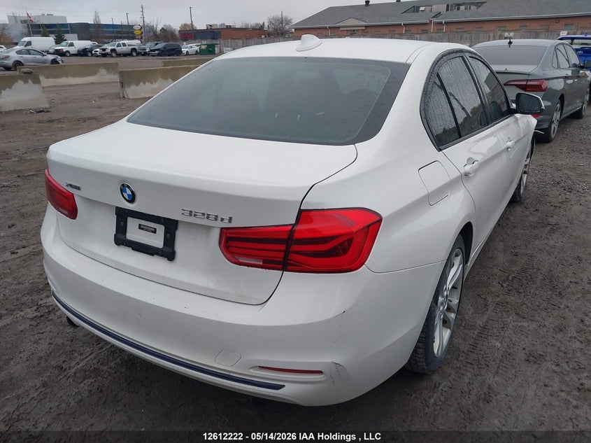 Vin: wba8f1c51jk898528, lot: 3010824, bmw 328 d xdrive 20184