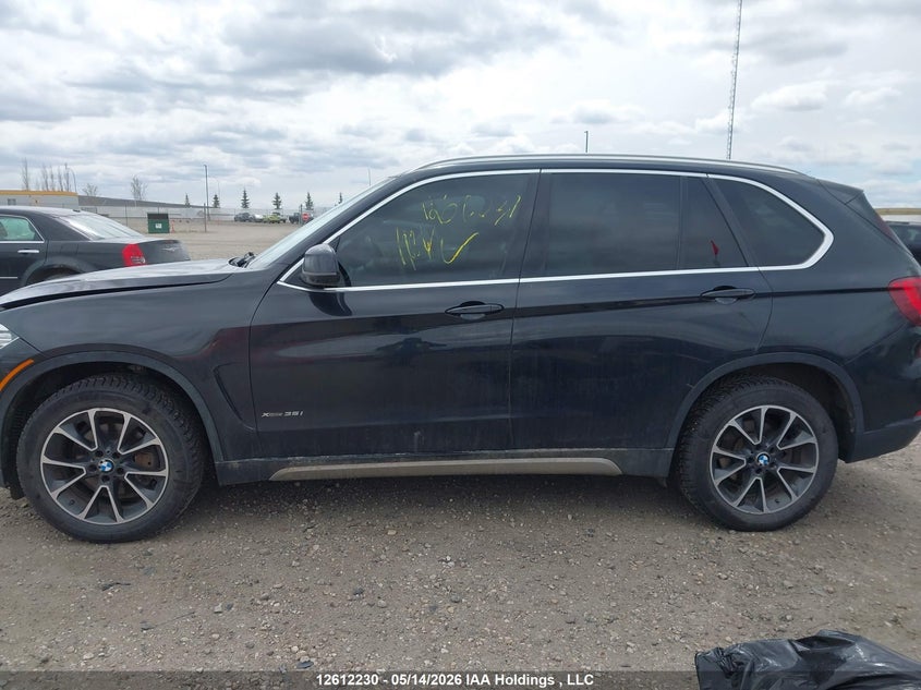 2017 BMW X5 SPORT UTILITY VEHICLE 3.0L I-6 DI, DOHC, VVT, TURBO, 300HP