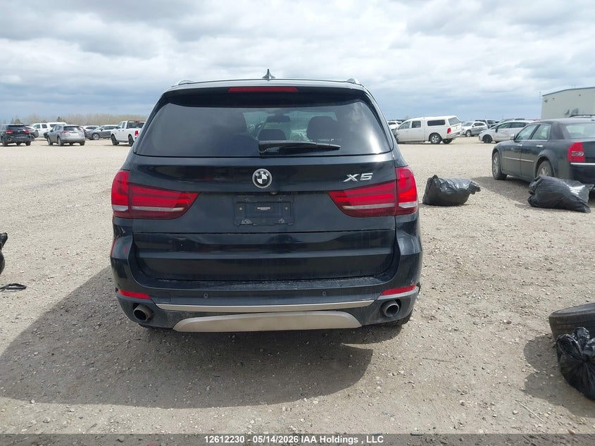 2017 BMW X5 SPORT UTILITY VEHICLE 3.0L I-6 DI, DOHC, VVT, TURBO, 300HP