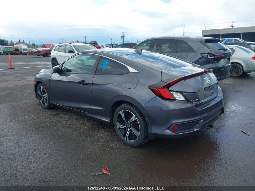 Vin: 2hgfc3b93jh451386, lot: 3010842, honda civic touring 20183