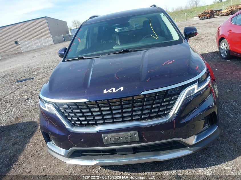 2022 Kia Carnival Ex VIN: KNDNC5H32N6060858 Lot: 12612272