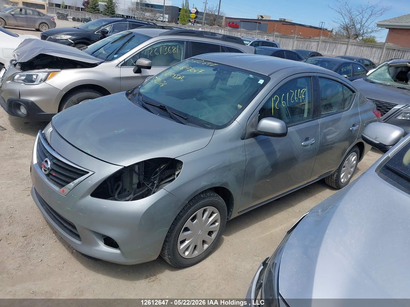 Vin: 3n1cn7ap0cl873017, lot: 3011271, nissan versa 20122