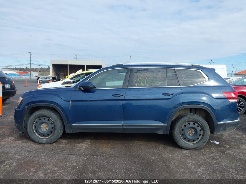 2018 Volkswagen Atlas Sel Premium VIN: 1V2NR2CA3JC593086 Lot: 12612677