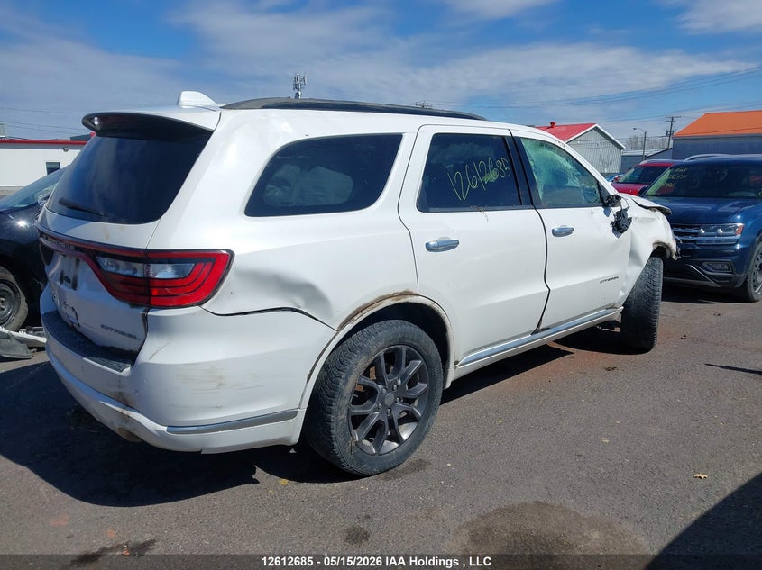 Vin: 1c4rdjeg6mc805576, lot: 3011320, dodge durango citadel 20214