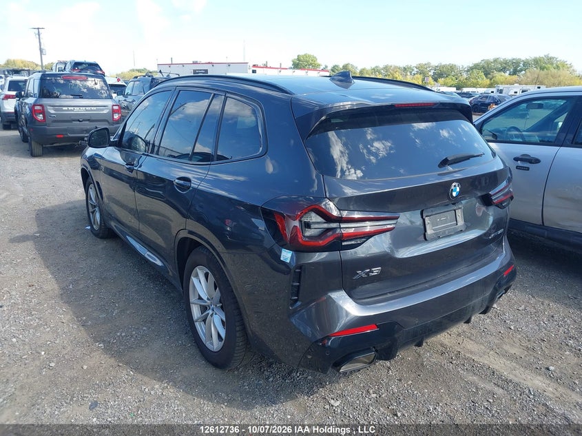 Vin: 5ux53dp00r9u10637, lot: 3011374, bmw x3 3.0i 20243