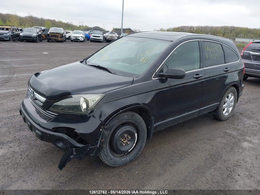 2008 Honda CR-V, Удар спереду, IAAI, VIN 5J6RE48778L806553 — фото 2