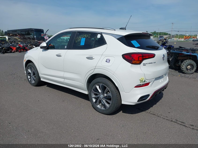 2023 Buick Encore gx 1.3 Preferred White Lot 111012612802 Vin KL4MMCSL0PB147376
