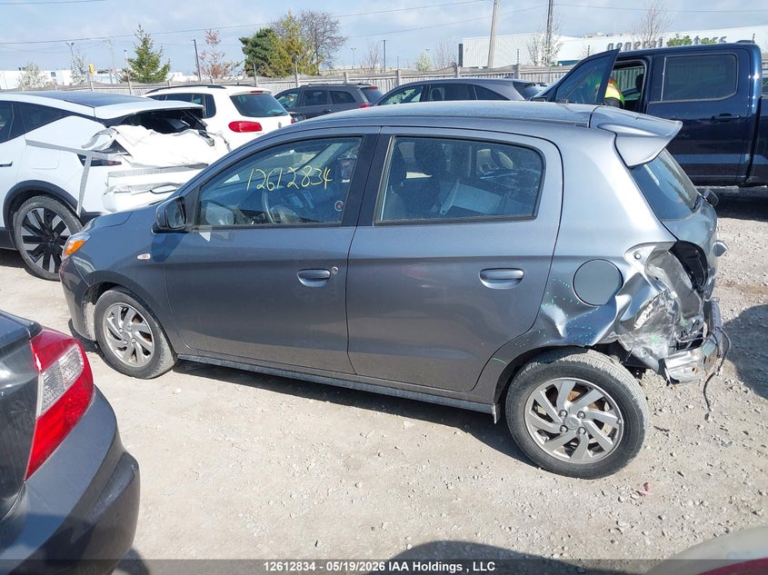 2022 Mitsubishi Mirage Es/Le VIN: ML32AUHJ2NH007912 Lot: 12612834