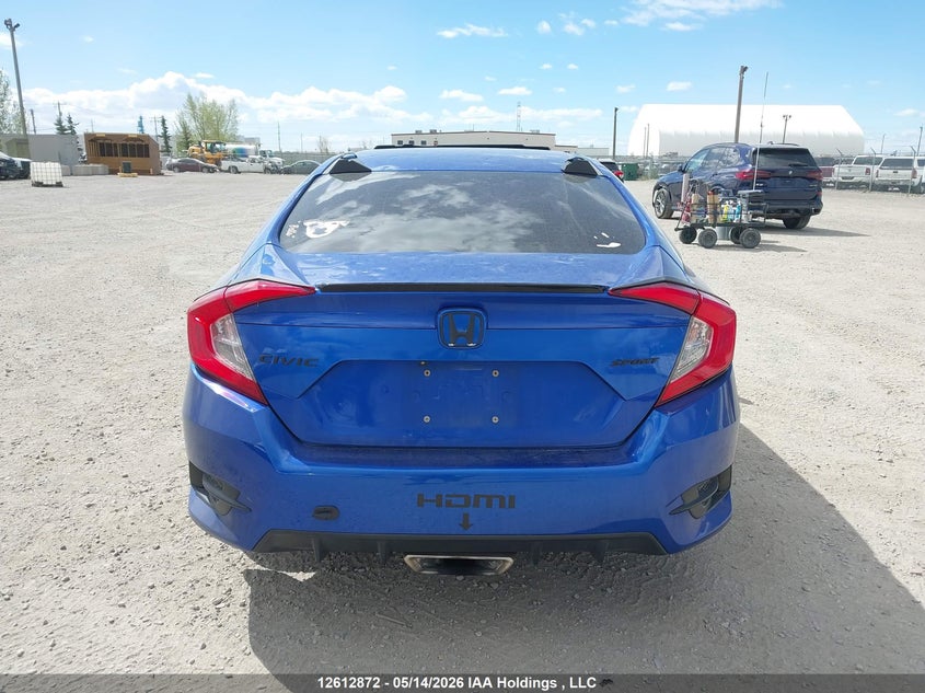 2020 Honda Civic Sport VIN: 2HGFC2F80LH013519 Lot: 12612872
