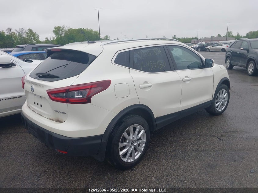 Vin: jn1bj1bw1mw435130, lot: 3011546, nissan rogue sport sv 20214