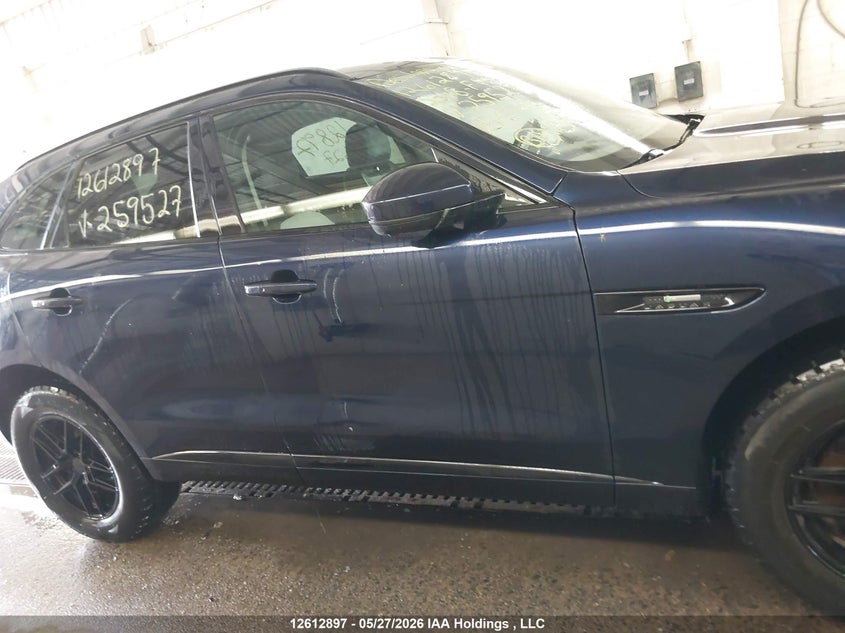 2018 JAGUAR F-PACE SPORT UTILITY VEHICLE 2.0L I-4 DI, DOHC, VVT, TURBO, 247HP