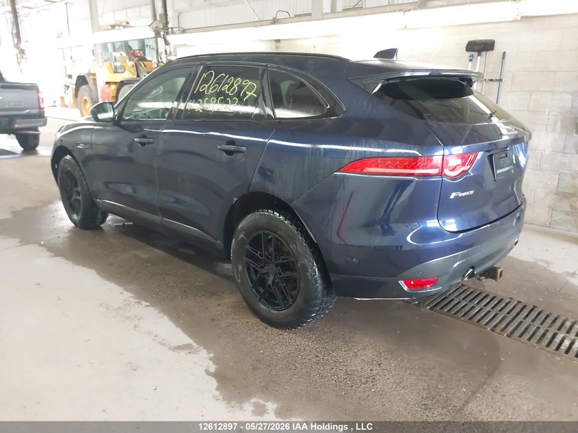 2018 JAGUAR F-PACE SPORT UTILITY VEHICLE 2.0L I-4 DI, DOHC, VVT, TURBO, 247HP